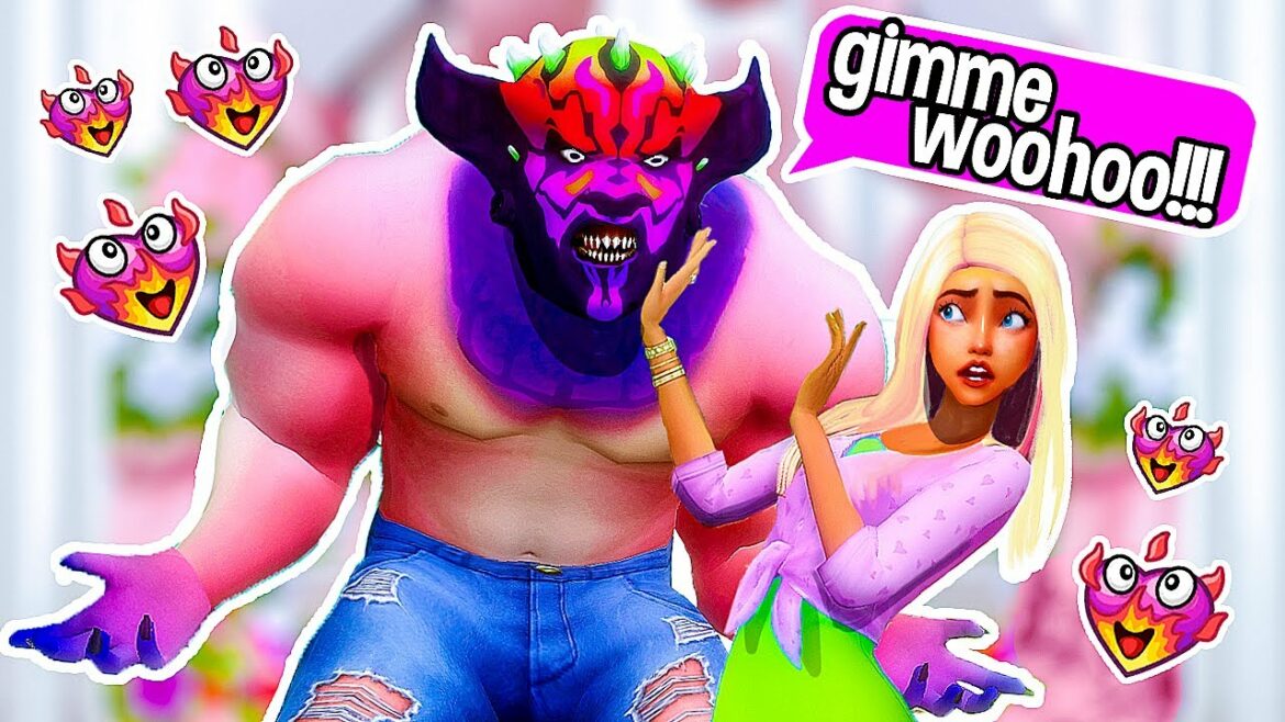 GIRL SOLD TO A MONSTER 😭💜SIMS 4 STORY