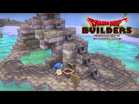 #20【初見】温泉ジェットコースター✨♨️【ドラゴンクエストビルダーズ アレフガルドを復活せよ】