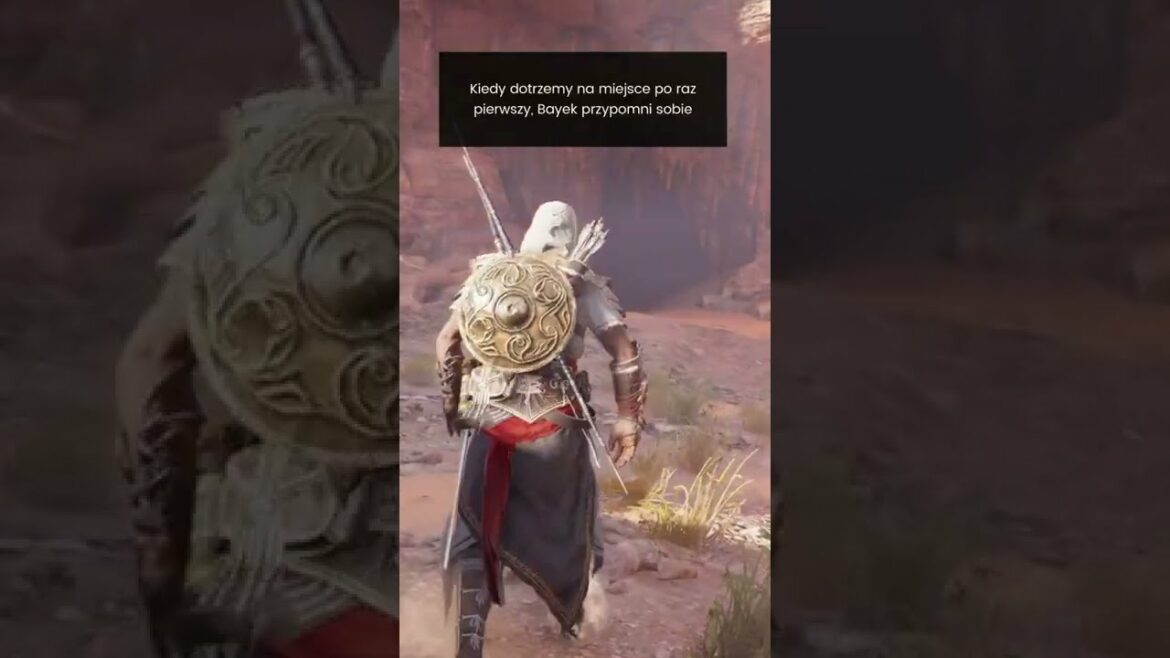 TU BYŁEM, BAYEK! Assassin's Creed: Origins #shorts