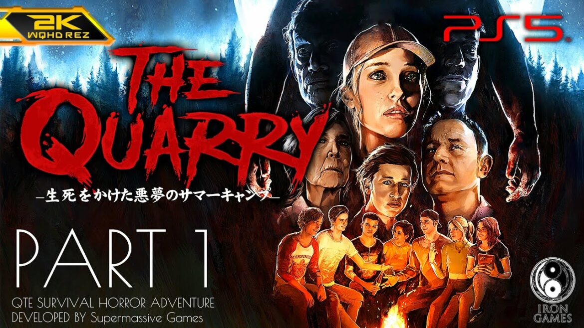 #1【クアリー 悪夢のサマーキャンプ/高画質】学生たちを襲う、生死をかけた狂気の一夜【THE QUARRY攻略】
