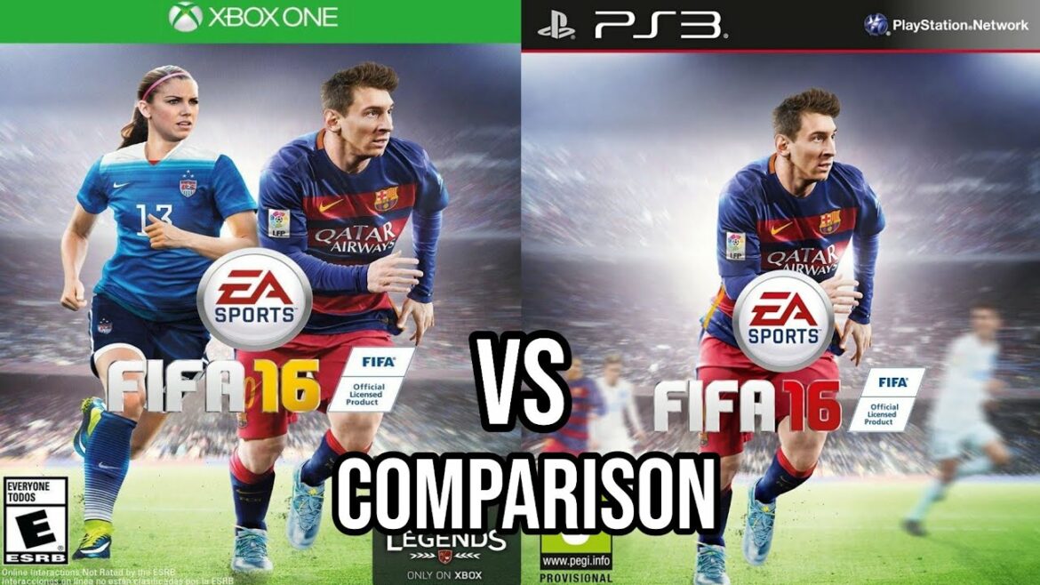 FIFA 16 Xbox One Vs PS3