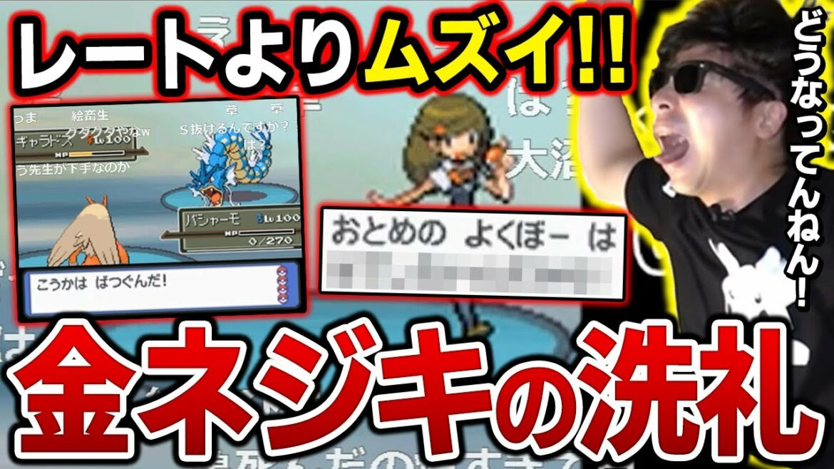 【金ネジキ】レート対戦より難しい?己の無力さを痛感した試合www【もこう ポケモン 切り抜き】