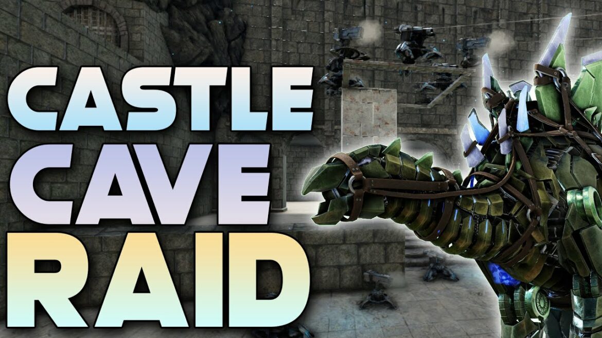 ONLINE RAIDING CASTLE CAVE! (Fjordur) | ARK: Survival Evolved