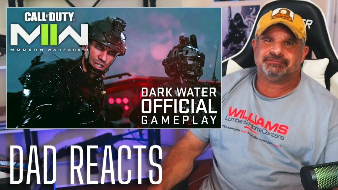 Dad Reacts to Call of Duty: Modern Warfare II – Official Dark Water Level Gameplay!