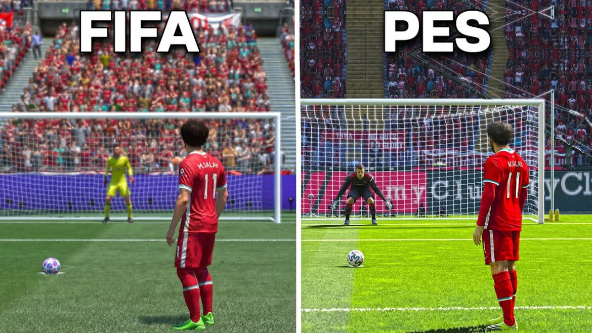 Penalti MOHAMED SALAH | FIFA vs PES (2013-2022)