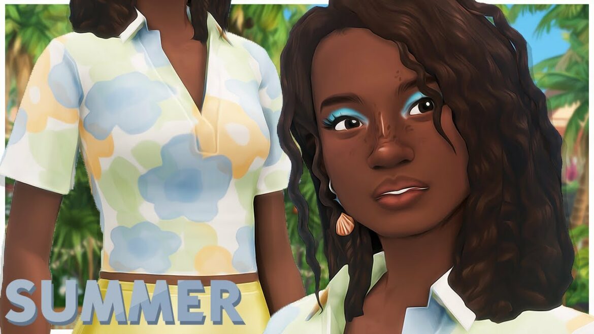 ⛱️ SUMMER CC FOR THE BEACH | The Sims 4 Maxis Match Custom Content Showcase + CC List