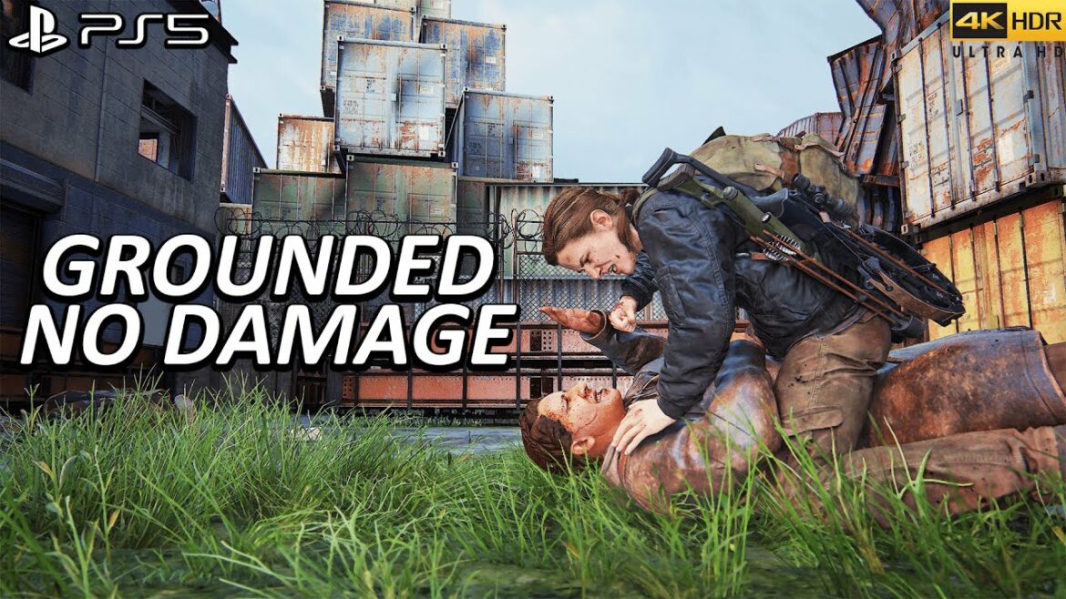 The Last of Us 2 PS5 Aggressive & Stealth Gameplay – The shortcut (GROUNDED / NO DAMAGE) | 4K/60FPS.