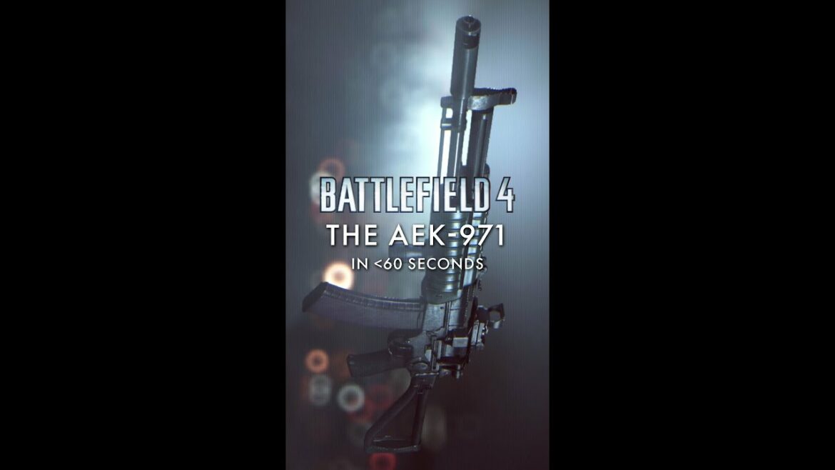 The AEK-971 in Less Than 60 Seconds | Battlefield 4