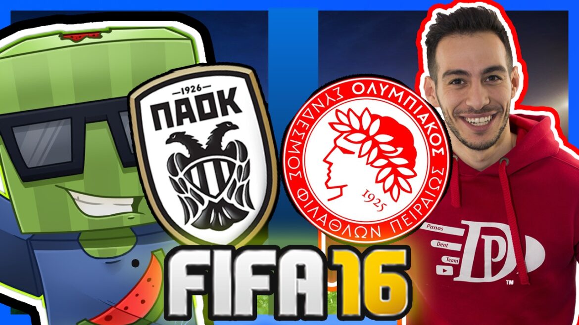 ΕΛΛΗΝΙΚΟ ΠΟΔΟΣΦΑΙΡΟ | FIFA 16 ft KarpouziFetaGaming