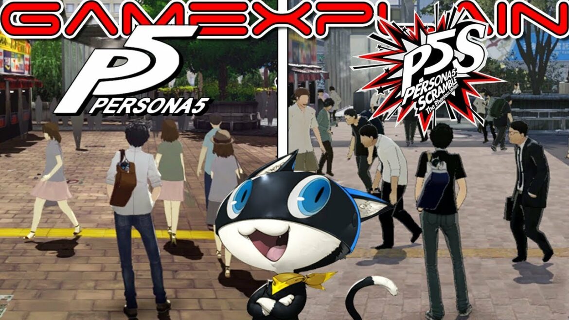 Persona 5 vs. Persona 5 Scramble – 復帰エリアの比較 (Switch vs PS4)