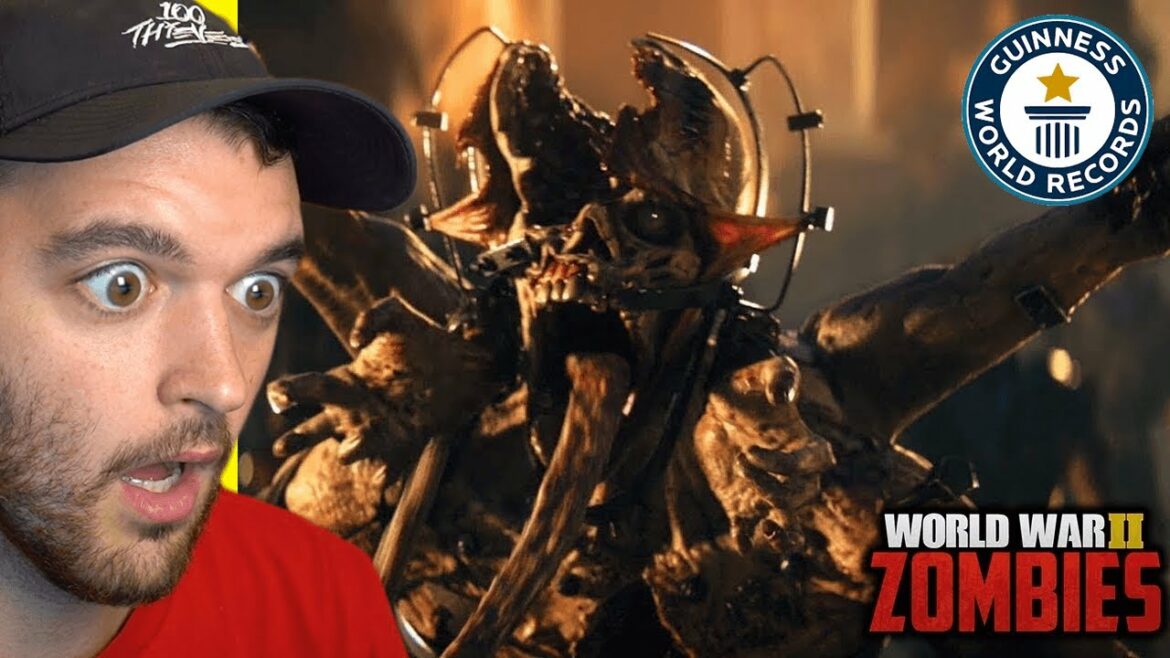 WORLD RECORD "WW2 ZOMBIES" EASTER EGG SPEEDRUN IN 2022!!! (The Shadowed Throne)