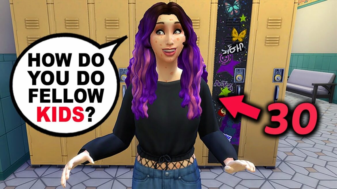 The Sims 4 …but I'm A 30 Year Old Lady Pretending to be a High School Teen