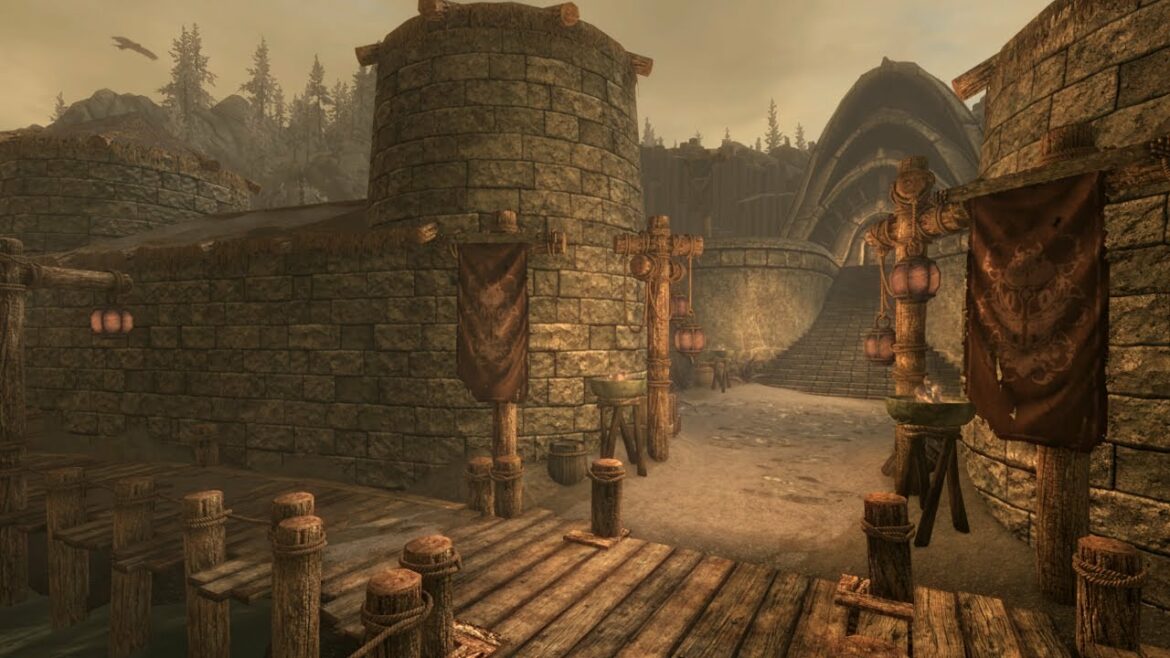 Don't think too much about the logistics | Elder Scrolls V: Skyrim Gameplay Highlights #shorts