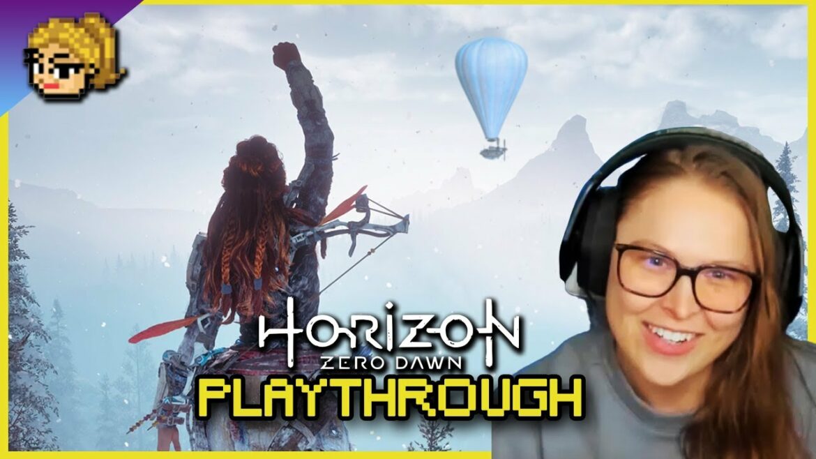 Launching Balloons in Horizon Zero Dawn Frozen Wilds | Ronda Rousey Stream Highlights