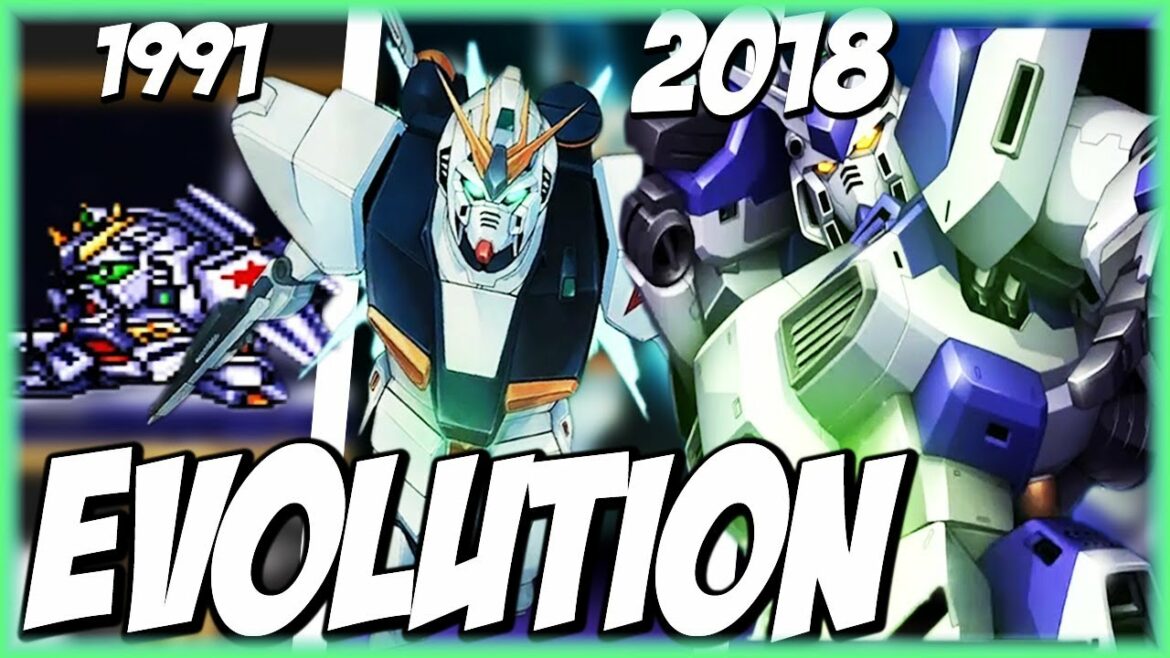 スパロボ νガンダム (フィン・ファンネル) 進化の軌跡 | Evolution of Nu Gundam (Fin Funnel) | SRW 1 – X (1991-2018)