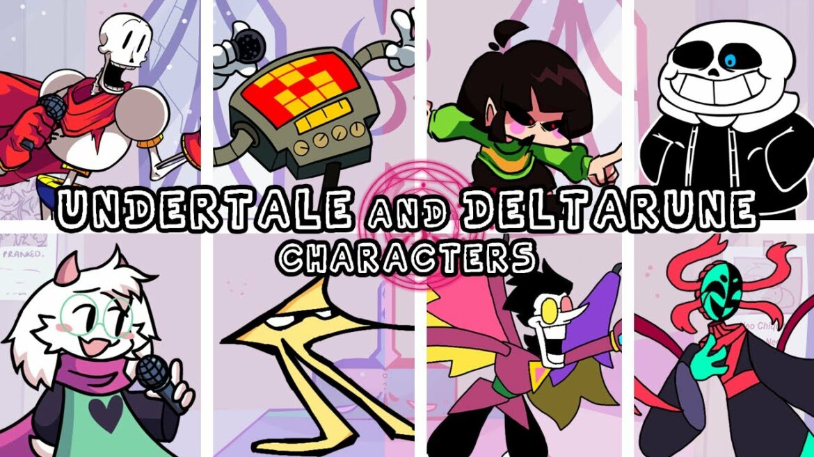 FNF Casanova but Every Turn UNDERTALE(+AU) and DELTARUNE Character Sings It