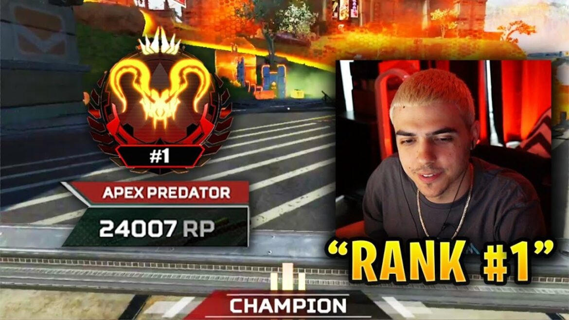 TSM ImperialHal Gets Rank #1 Apex Predator In Season 14 & Uses VOLT SMG with Controller!