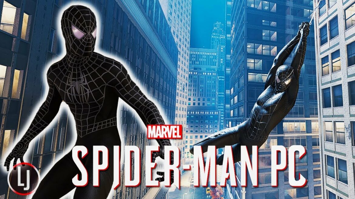 Marvel's Spider-Man PC – Spider-Man 3 Symbiote Movie Suit MOD Free Roam Gameplay! (4K)