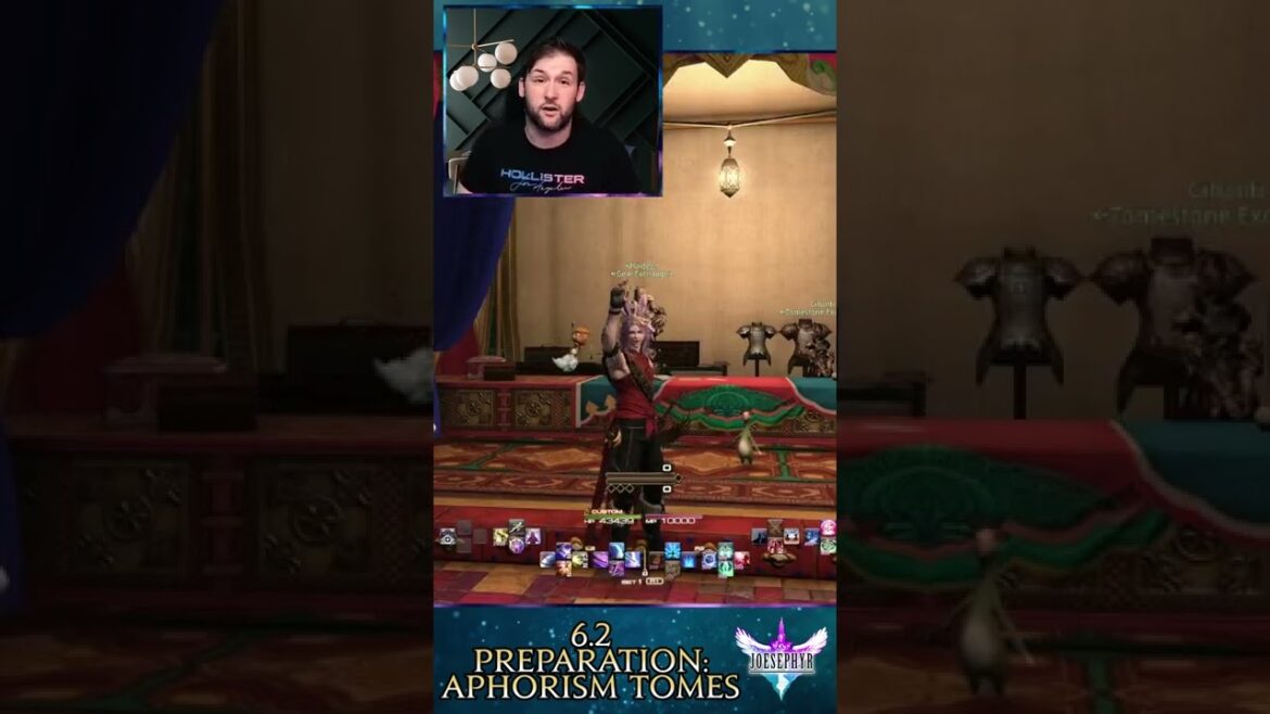 Preparing for #FFXIV 6.2! Aphorism Tomes!