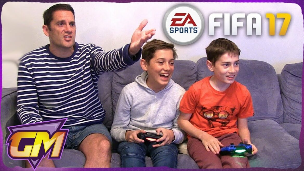 FIFA 17 – Father Vs Sons Family Gaming