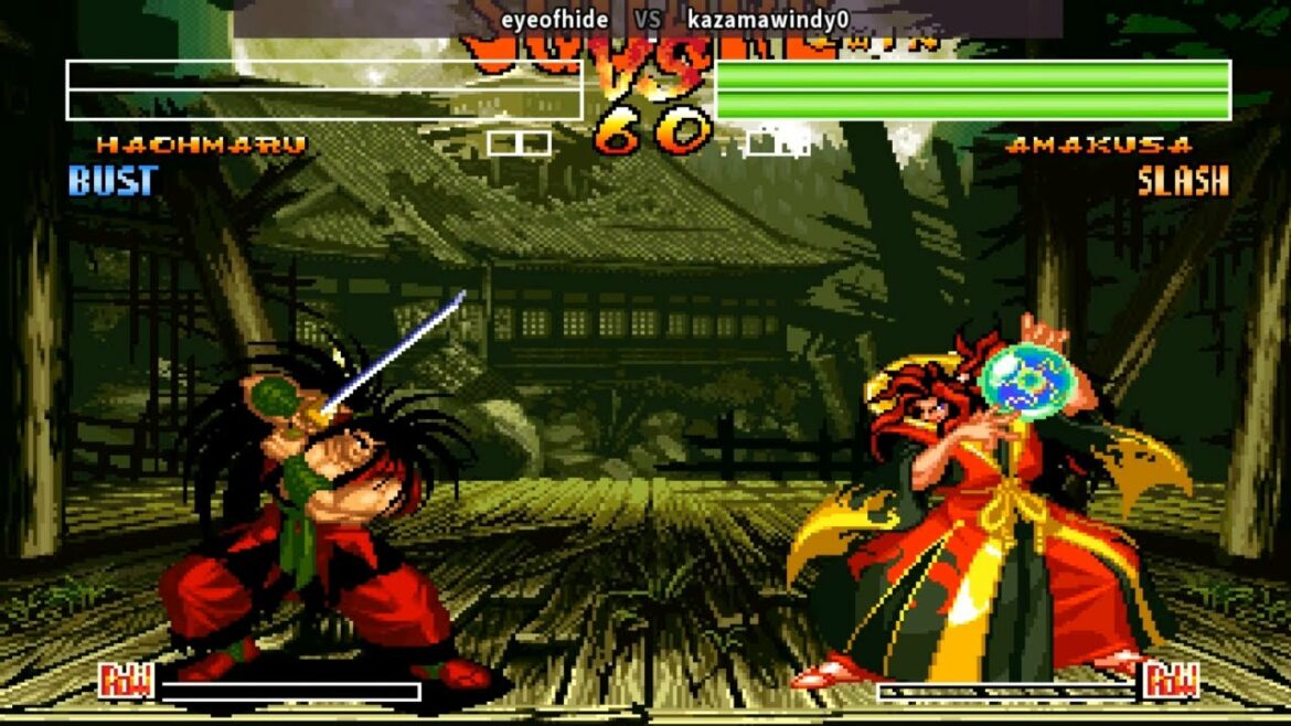 Samurai Shodown IV Amakusa's Revenge  サムライスピリッツ4 eyeofhide (kr) vs kazamawindy0 (kr) 16.07.2022