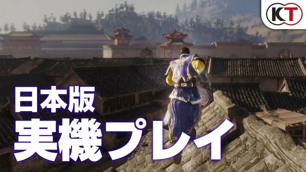 『真・三國無双8』日本語版実機プレイ(開発中ver.)