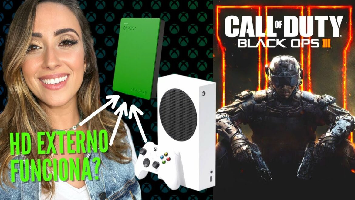 Call of Duty Black Ops III Direto do HD Externo no Xbox Series S: Está Rodando Bem?