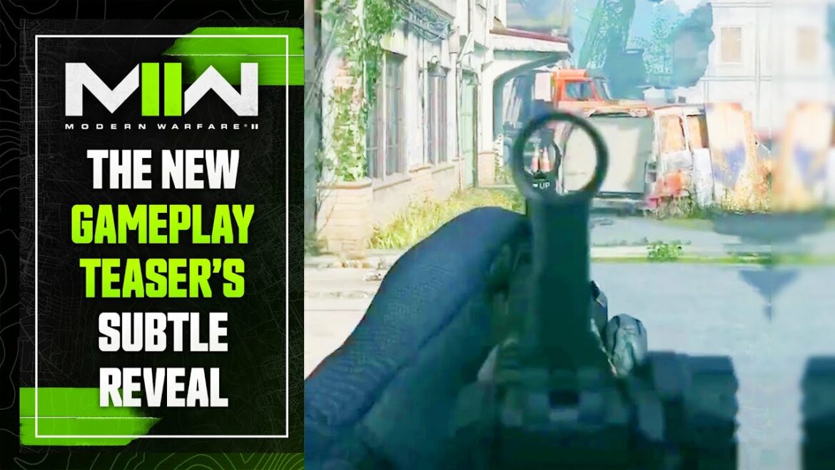 This NEW MODERN WARFARE 2 GAMEPLAY TEASER Detailed More Than You May Think…