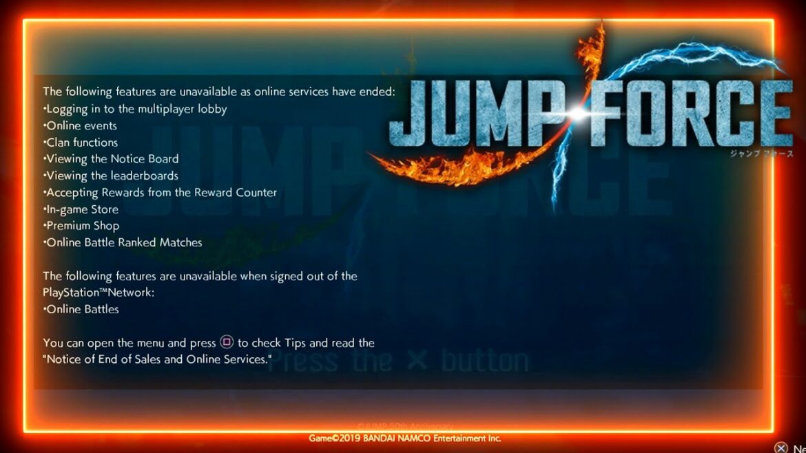 What Happens If You Play Jump Force AFTER The Servers Close?