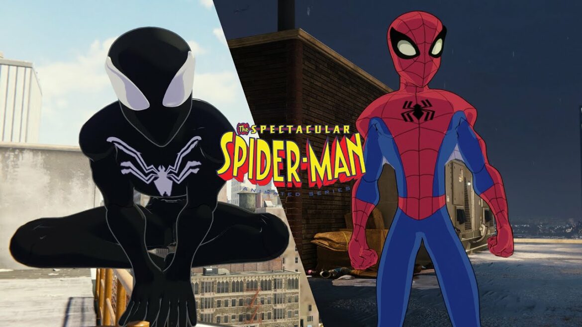 Spectacular Spider-Man Suit Mods In Marvel's Spider-Man PC (Symbiote and Classic Versions)