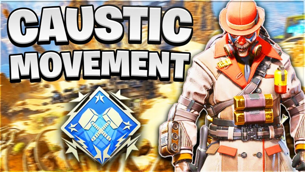 WHEN THE FASTEST CAUSTIC USES THE KILLING JOKE SKIN! | Apex Legends Season 14