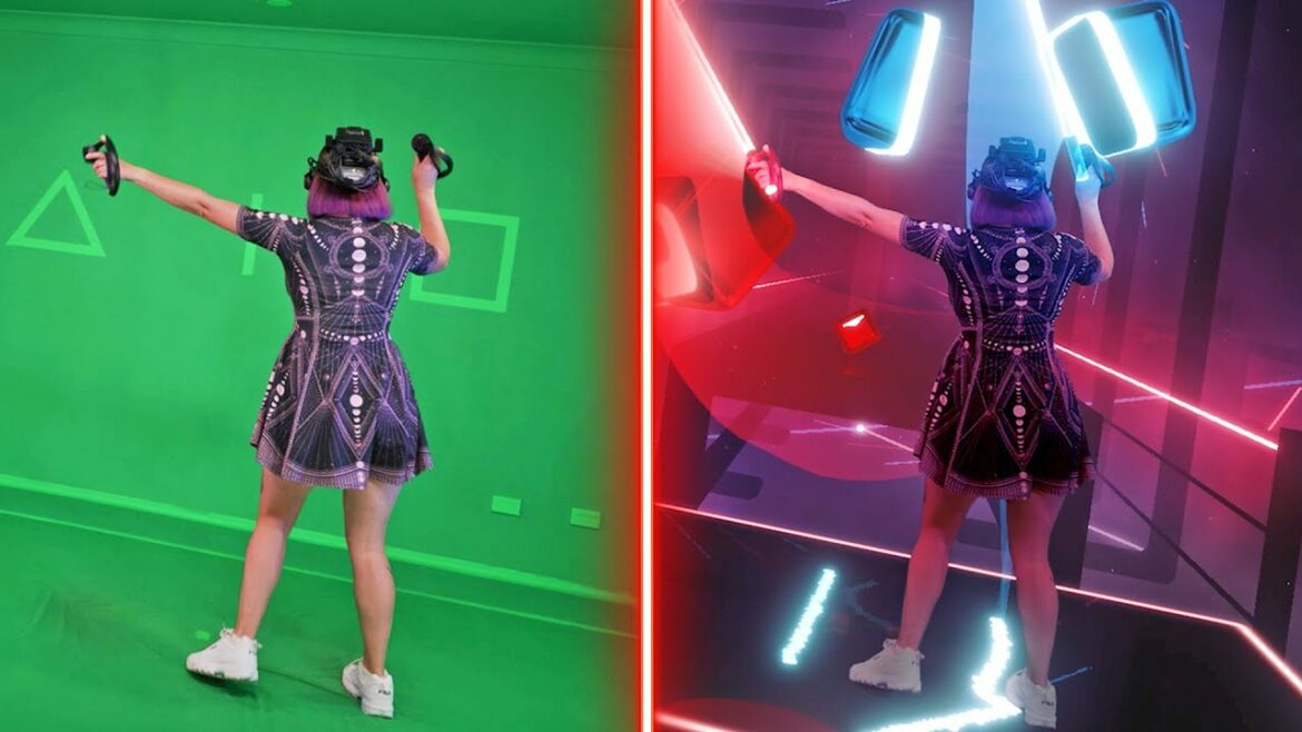 I played Beat Saber with a WIRELESS Valve Index