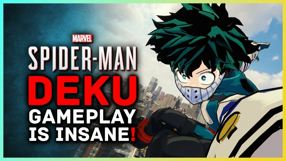 Deku In Marvel's Spider-Man!? My Hero Academia Mod Is Insane!