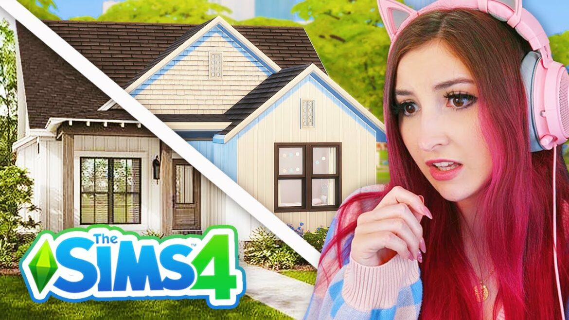 washed up sims builder tries to build a real house in sims 4