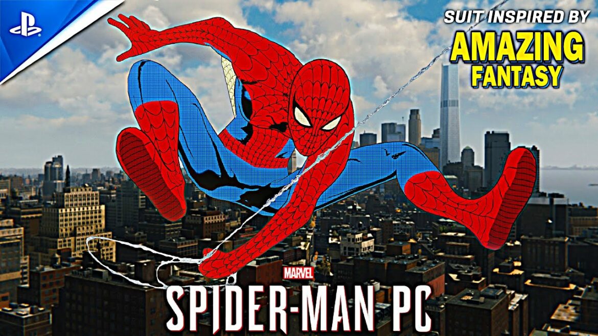 Marvel's Spider-Man PC – NEW FIRST APPEARANCE SUIT FREE ROAM GAMEPLAY! (MOD)