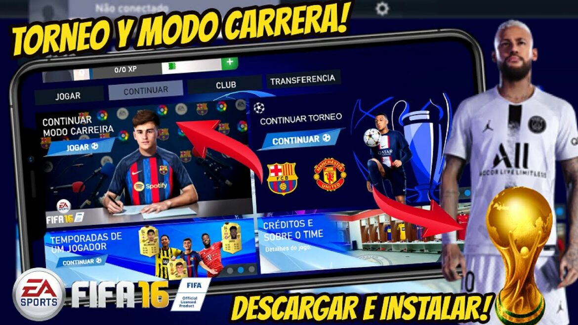 YA ES OFICIAL! 😍 TORNEO Y MODO CARRERA EN FIFA 16 CLUBES Y SELECCIONES NACIONALES FIFA 16 MOD 23