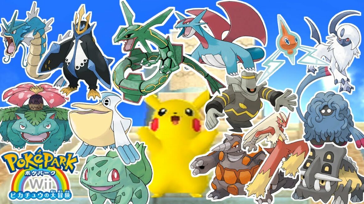 【全アトラクション集】全員まとめてかかってこいや【ポケパークWii~ピカチュウの大冒険~】