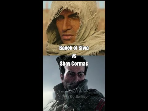 Bayek of Siwa vs Shay Cormac (Updated Video) – Assassin's Creed #assassinscreed