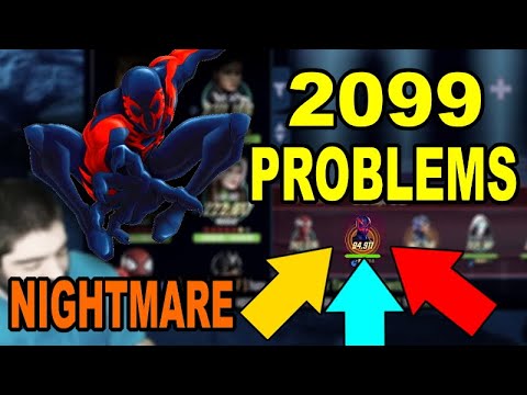 Rogue SOLOS MLF 1 on 1 | Spiderman 2099 IS A NIGHTMARE | Bishop Useless? | Marvel Strike Force