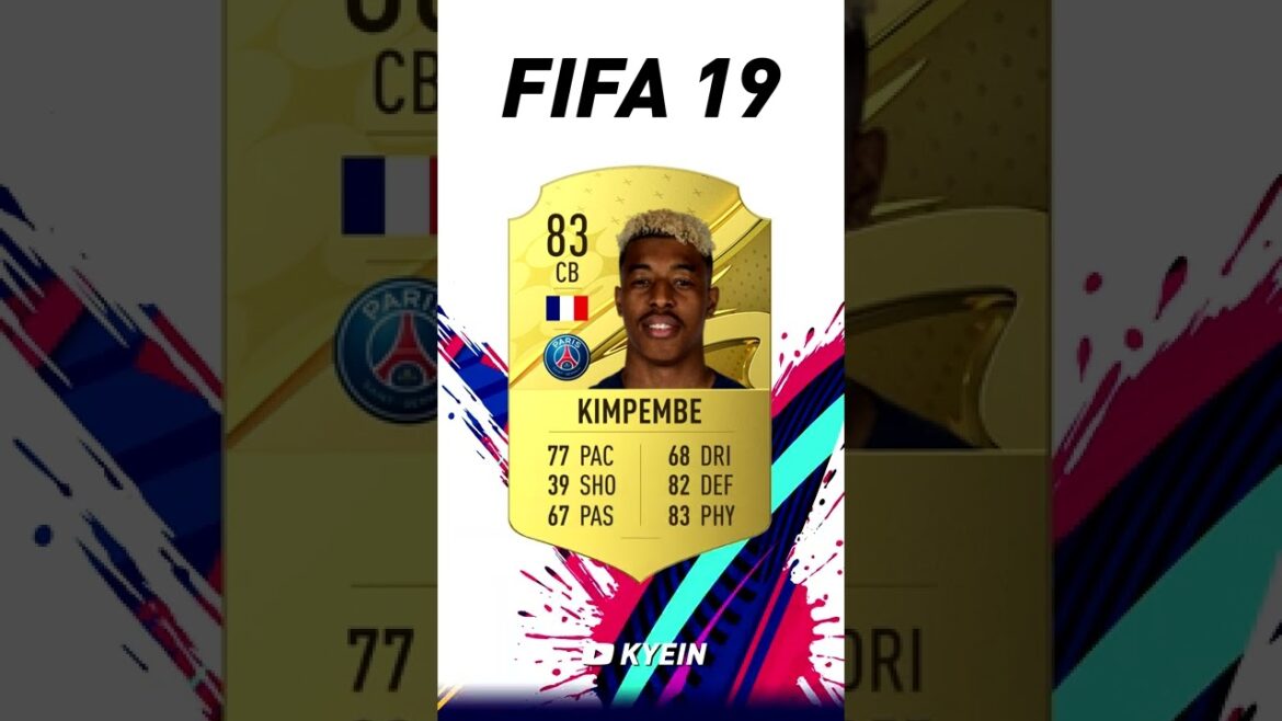 Presnel Kimpembe – FIFA Evolution (FIFA 16 – FIFA 23)