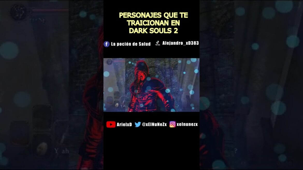 Personajes que te traicionan Dark Souls 2 #shorts #darksouls #darksouls2 #darksouls3 #eldenring