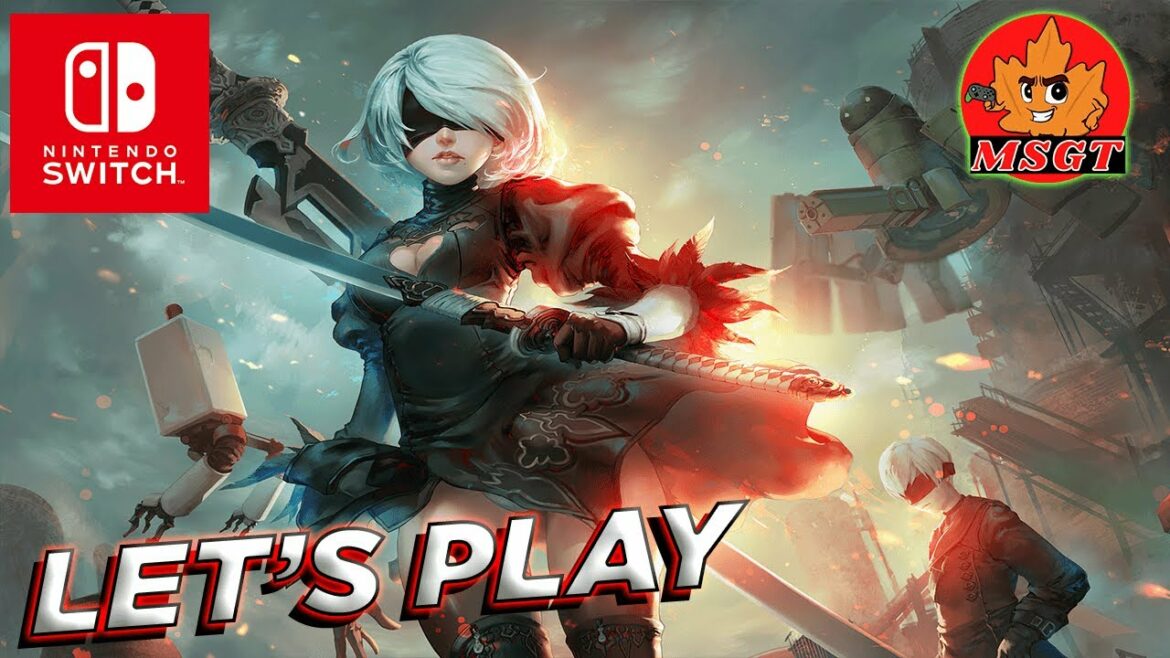 LET'S PLAY NieR AUTOMATA The End of YoRHa Edition on Nintendo Switch Performance Review