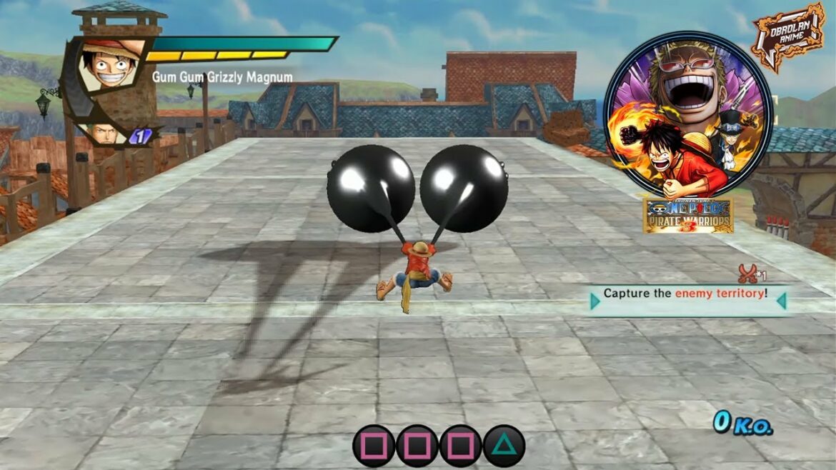 One Piece Pirate Warrior 3 | Moveset Lengkap Luffy | PS3,PS4,PC