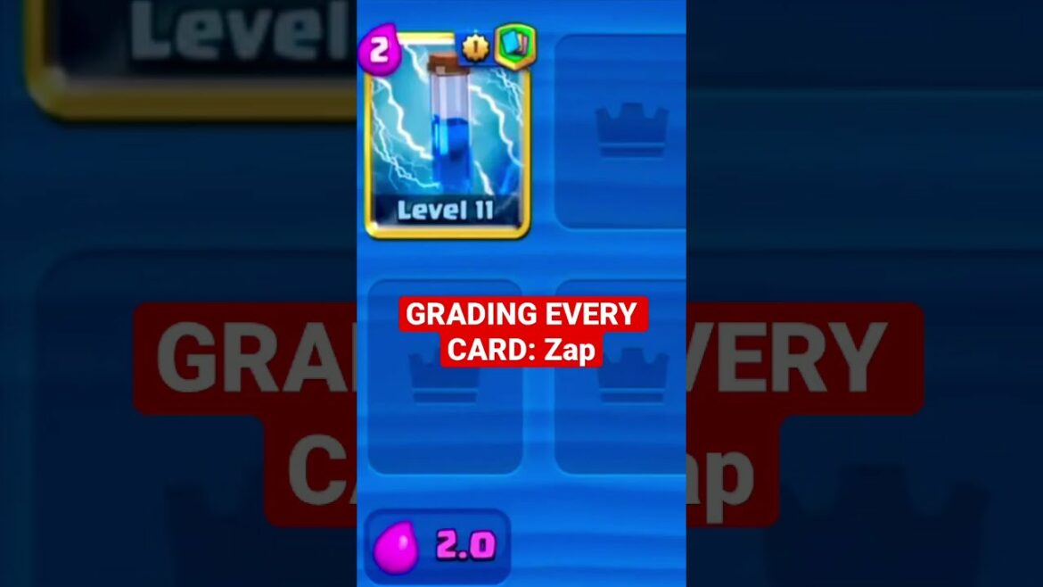 How Good Is the Zap Spell in Clash Royale? ⚡️