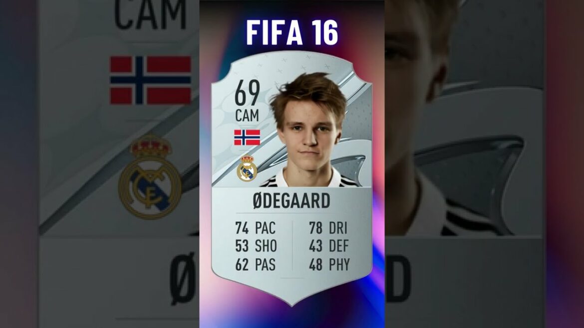 Martin ØDEGAARD FIFA Evolution 🇳🇴 Fifa 16 – Fifa 23