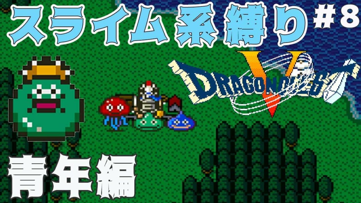 【ドラゴンクエスト5】青年編 スライム系縛り #8