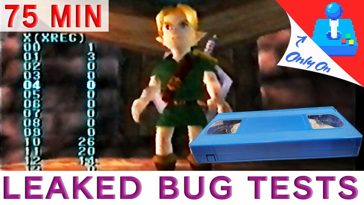 リークされたゼルダの伝説:マジョーラの仮面デバッグテープ