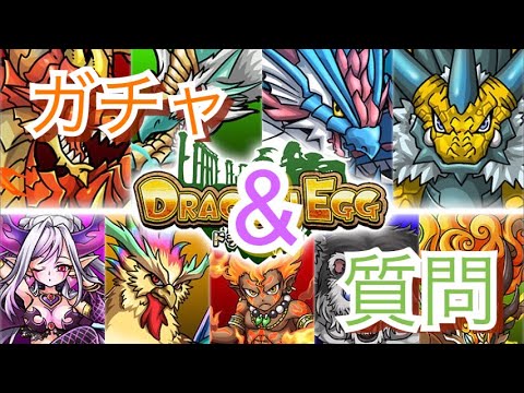 【ドラエグ】龍神ガチャ&聞きたいこと #3 #ドラエグ #ドラゴンエッグ #マキノリ成長記録