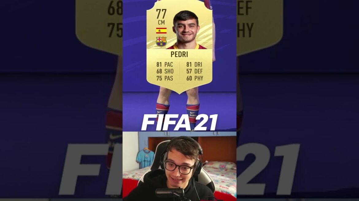 L'evoluzione di Pedri nella carriera allenatore di FIFA!  (FIFA 20-FIFA 23)