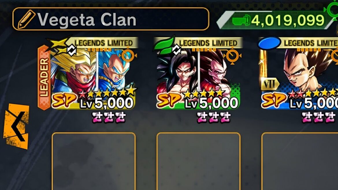 新タッグ前のベジータ一族!!